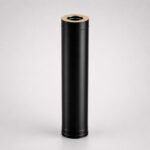 Сэндвич 1,0 м (430/0,8 мм эмаль черная до 600°) D115х200 Ferrum BLACKSIDE