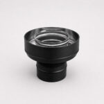 Старт-сэндвич (430/0,8 мм эмаль черная до 600°) D115х200 Ferrum BLACKSIDE
